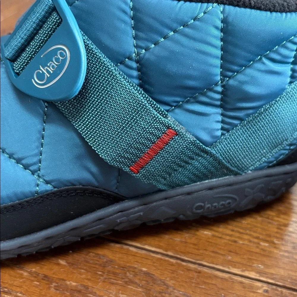 Chaco Ramble Puff Boots Women’s Blue JCH108894 Bootie Slipper EUC Size 8.5
